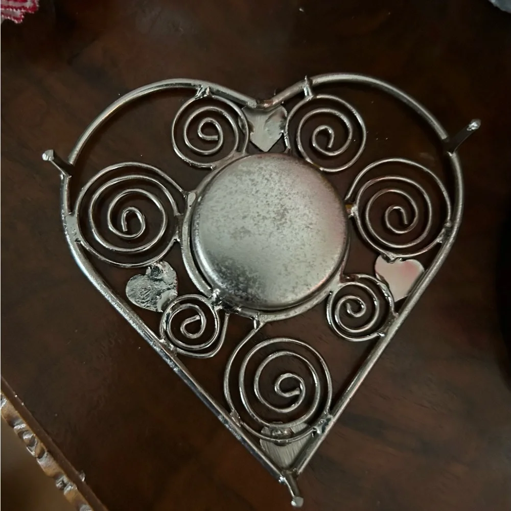 Vintage Tealight Heart